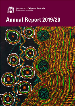 Department of Justice Annual Report 2019-2020