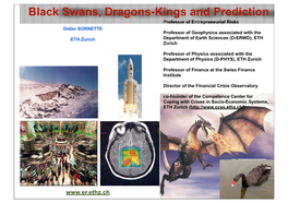 Black Swans, Dragons-Kings and Prediction