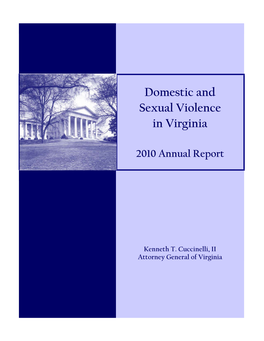 Domestic and Sexual Violence in Virginia
