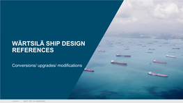 Wärtsilä Ship Design References