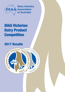 DIAA Victorian Dairy Product Competition
