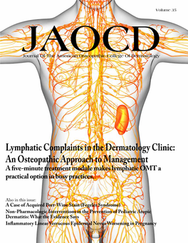 Lymphatic Complaints in the Dermatology Clinic: an Osteopathic
