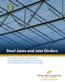Steel Joists and Joist Girders