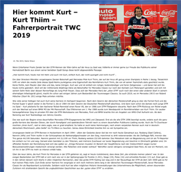 Hier Kommt Kurt – Kurt Thiim – Fahrerportrait TWC 2019