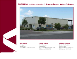 BLUE RHINO, a Division of Ferrellgas | Greater Denver Metro, Colorado
