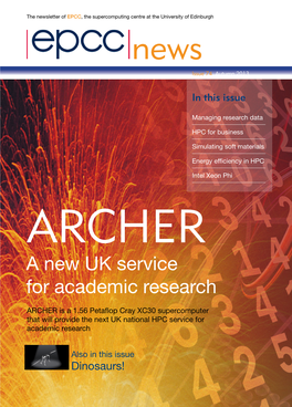 A New UK Service for Academic Research
