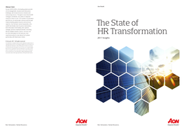 The State of HR Transformation