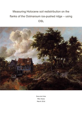 Luminescence Dating Is the Most Preferred Technique in This Study, Because with This Method the Actual Date of Burial Is Measured