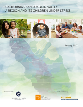 California's San Joaquin Valley: a Region and Its Children Under Stress