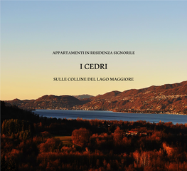 I Cedri Sulle Colline Del Lago Maggiore