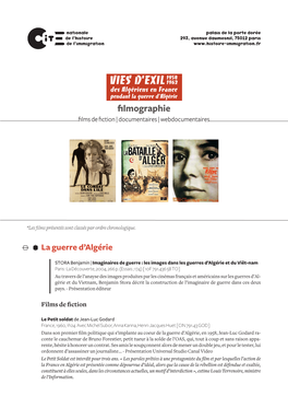 Filmographie Films De Fiction | Documentaires | Webdocumentaires