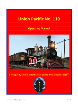 Union Pacific No. 119