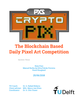 Blockchain Based Daily Pixel Art Competition