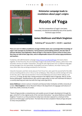 Roots of Yoga