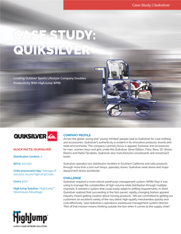 Case Study: Quiksilver