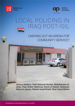 Local Policing in Iraq Post-Isil