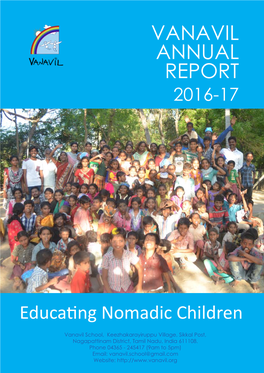 Vanavil Annual Report 2016-17
