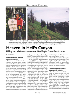 Heaven in Hell's Canyon