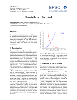 Chaos in the Inert Oort Cloud