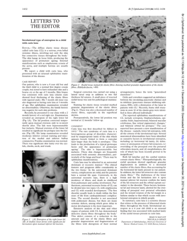 Involutional Type of Entropion in a Child with Cutis Laxa