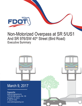 FDOT Overpass Studies for Bird Rd