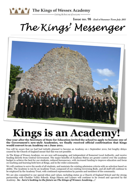 End of Summer Term July 2011 the Kings’ Messenger