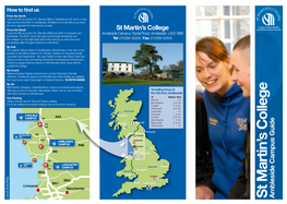 St Martin's College Ambleside Campus Guide