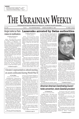 The Ukrainian Weekly 1998, No.50