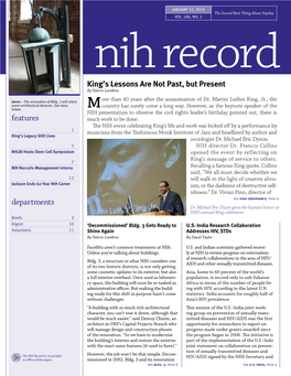 January 22, 2010, NIH Record, Vol. LXII, No. 2