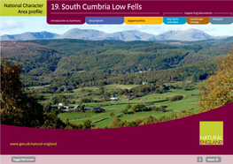 19. South Cumbria Low Fells Area Profile: Supporting Documents
