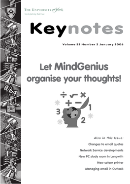 Let Mindgenius Organise Your Thoughts!
