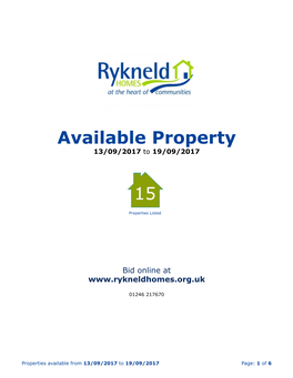 Available Property 15