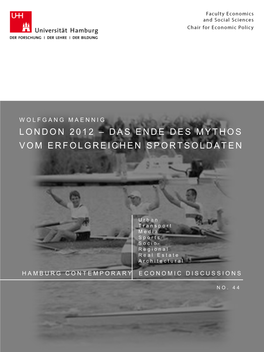 London 2012 – Das Ende Des Mythos Vom Erfolgreichen Sportsoldaten