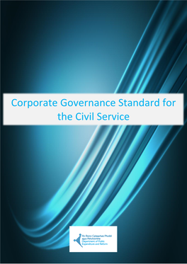 Corporate Governance Standard for the Civil Service