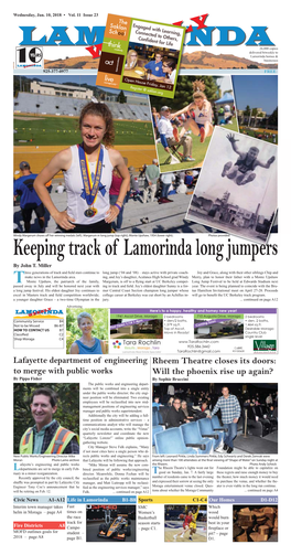 Lamorinda Weekly Issue 23 Volume 11