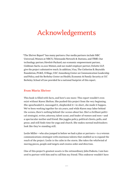 Acknowledgements