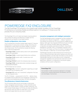 Poweredge Fx2 Enclosure