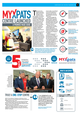 Myxpats Centre Launched