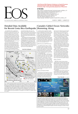 Eos, Transactions, American Geophysical Union Volume 94