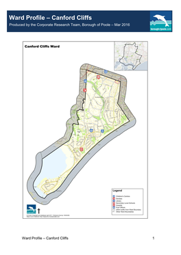 Canford Cliffs Produced by the Corporate Research Team, Borough of Poole – Mar 2016