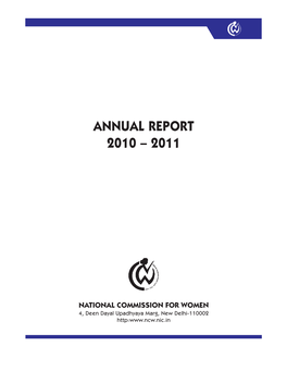 Annual Report 2010 – 2011