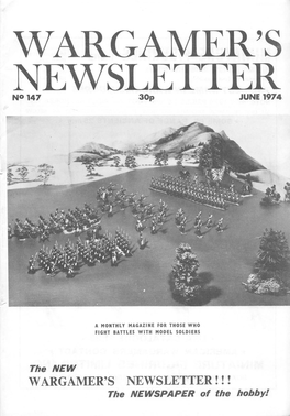 Wargamer's Newsletter!!!