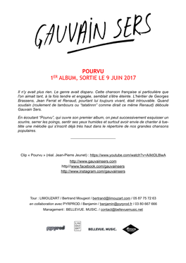 Pourvu 1Er Album, Sortie Le 9 Juin 2017