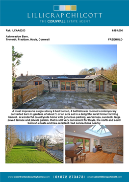 Ref: LCAA6203 £485,000