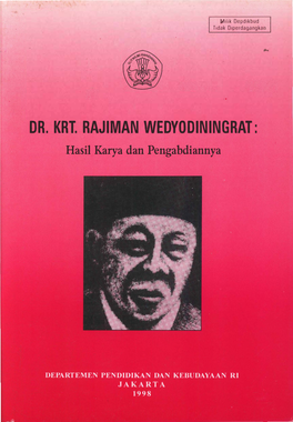 Dr. Krt. Rajiman Wedyodiningrat