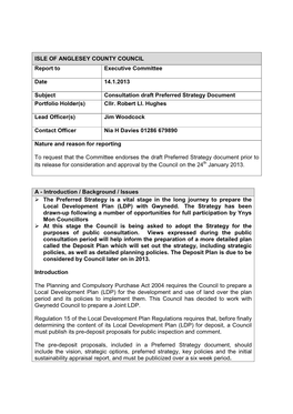 Local Government Plan Preferred Strategy PDF 2 MB