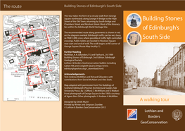 Building Stones of Edinburgh's South Side