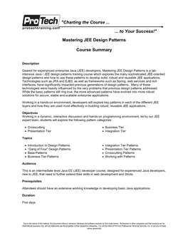 Mastering JEE Design Patterns