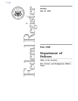 Department of Defense Office of the Secretary