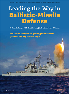 Ballistic-Missile Defense